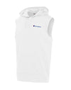 Champion Mens Middleweight Sleeveless Hoodie, L, Blue Horizon