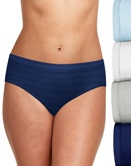 Hanes Ultimate® Comfort Flex Fit® Women's Hipster 4-Pack