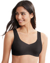 Hanes Womens Ultimate Ultra-Light Comfort Support Strap Wireless Bra