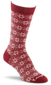 Fox River Snowflake Women`s Ultra-lightweight Crew Socks