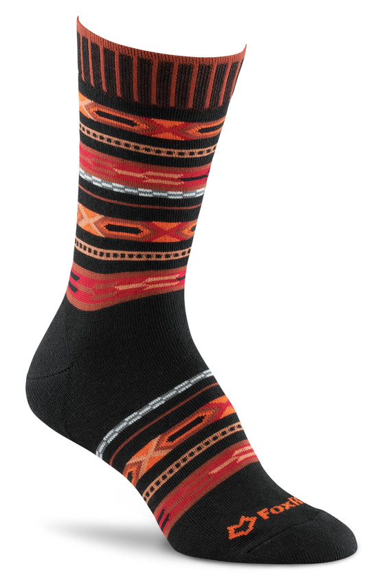 Fox River Aztec Women`s Ultra-lightweight Crew Socks
