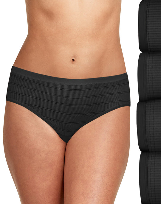 Hanes Ultimate® Comfort Flex Fit® Women's Hipster 4-Pack