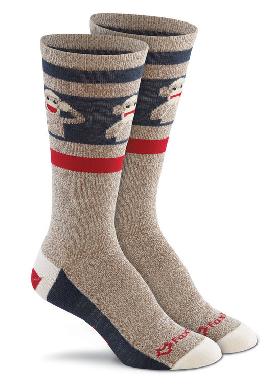 Fox River Adult Monkey See Ultra-Lightweight Crew Sock