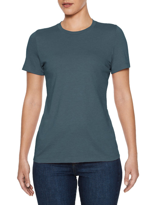 Gildan Ladies Softstyle CVC T-Shirt, XL, White