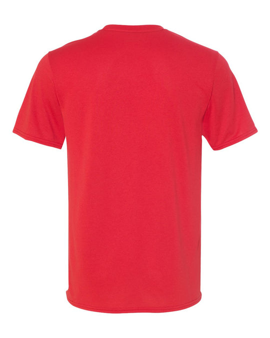 Gildan Mens Performance Tech T-Shirt, S, Red