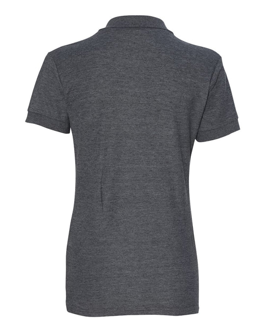 Gildan Ladies DryBlend Double Piqué Sport Shirt, XL, Black