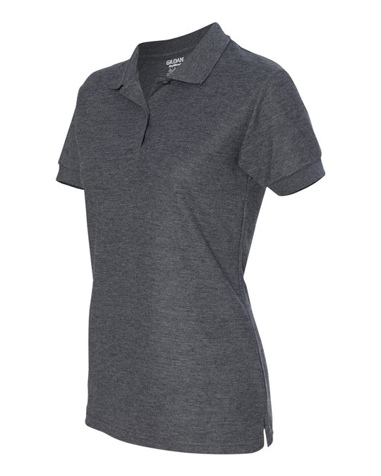 Gildan Ladies DryBlend Double Piqué Sport Shirt, XL, Black