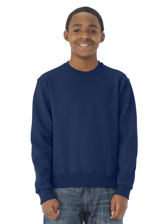Jerzees Youth NuBlend Super Sweats Crew Sweatshirt