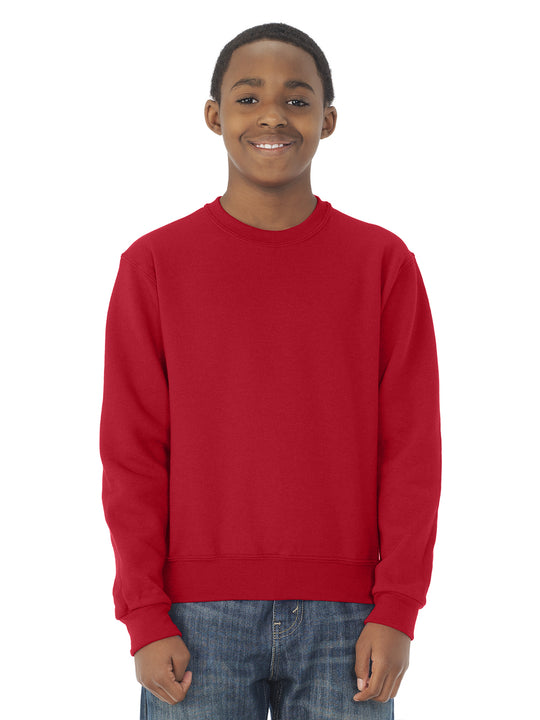 Jerzees Youth NuBlend Super Sweats Crew Sweatshirt