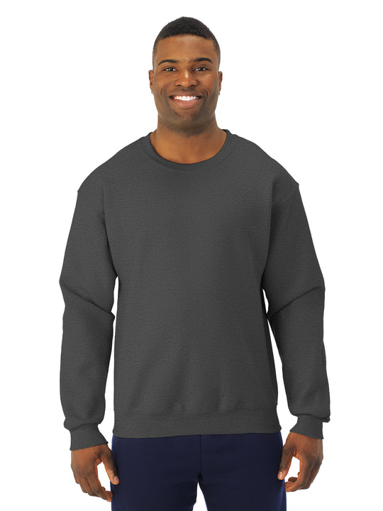 Jerzees Mens NuBlend Super Sweats Crew Sweatshirt