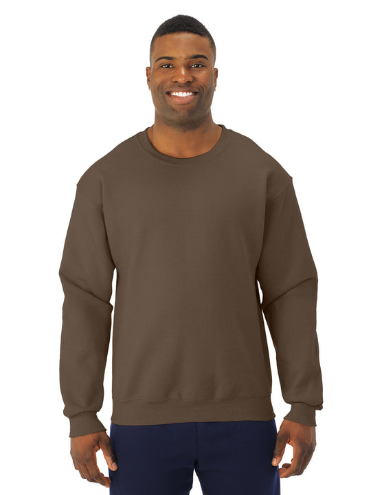 Jerzees Mens NuBlend Super Sweats Crew Sweatshirt