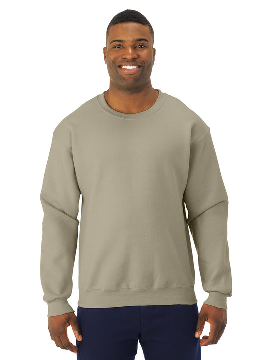 Jerzees Mens NuBlend Super Sweats Crew Sweatshirt