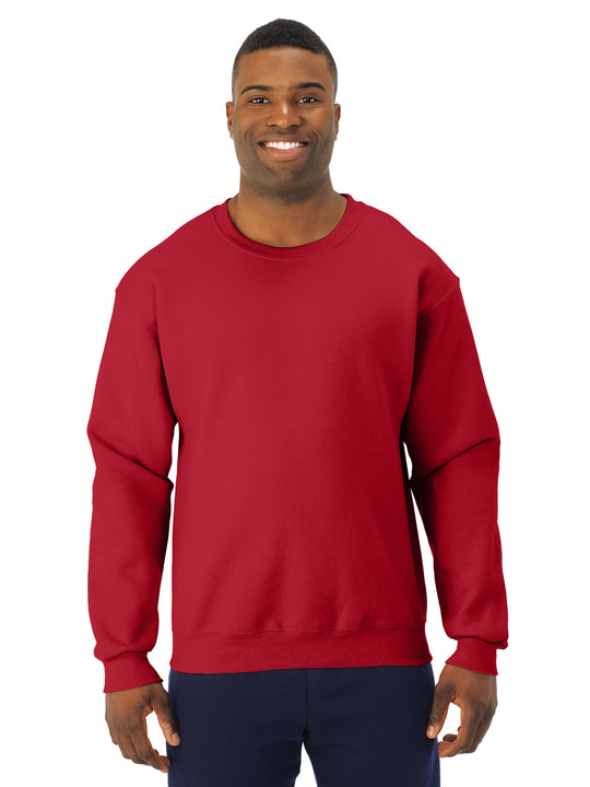 Jerzees Mens NuBlend Super Sweats Crew Sweatshirt