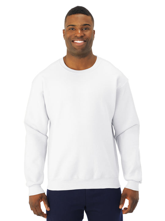 Jerzees Mens NuBlend Super Sweats Crew Sweatshirt