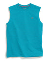 Champion Mens Vapor Heather Mesh Texture Muscle Tee