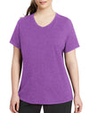 Champion Women`s Vapor Plus Jersey V-Neck Tee