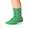 Hot Sox Kids Soccer Balls Crew Socks