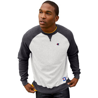 Champion Men`s Retro Graphic Crew