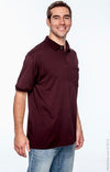 Hanes Cotton-Blend Jersey Men's Polo with Pocket