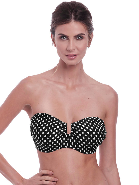 Fantasie Womens Santa Monica Underwire Multiway Bandeau Bikini Top