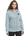 Champion Womens Plus Campus French Terry Zip Jacket