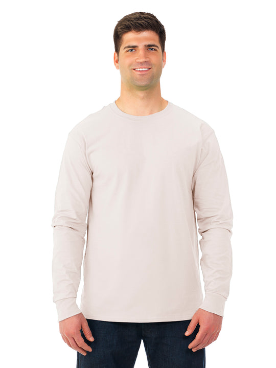 Fruit Of The Loom Adult HD Cotton Long Sleeve Crew T-Shirt