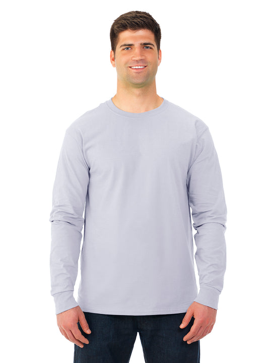 Fruit Of The Loom Adult HD Cotton Long Sleeve Crew T-Shirt