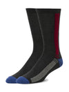 Alchester Mens Declan Racing Stripe Merino Crew Sock