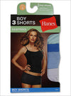 Hanes Body Creations Seamless Boy Short Panties 3-Pack