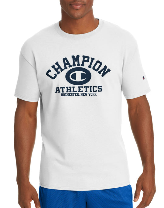 Champion Mens Graphic Short Sleeve Jersey Tee
