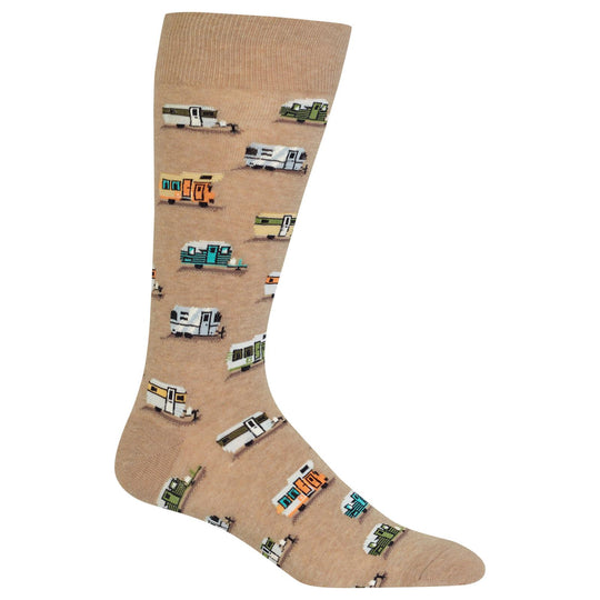 Hot Sox Mens Campers Crew Socks