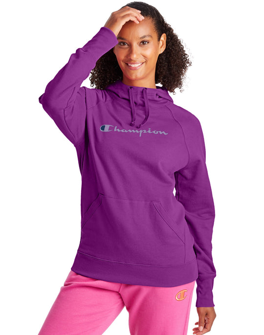 Champion Womens Powerblend Fleece Pullover Hoodie