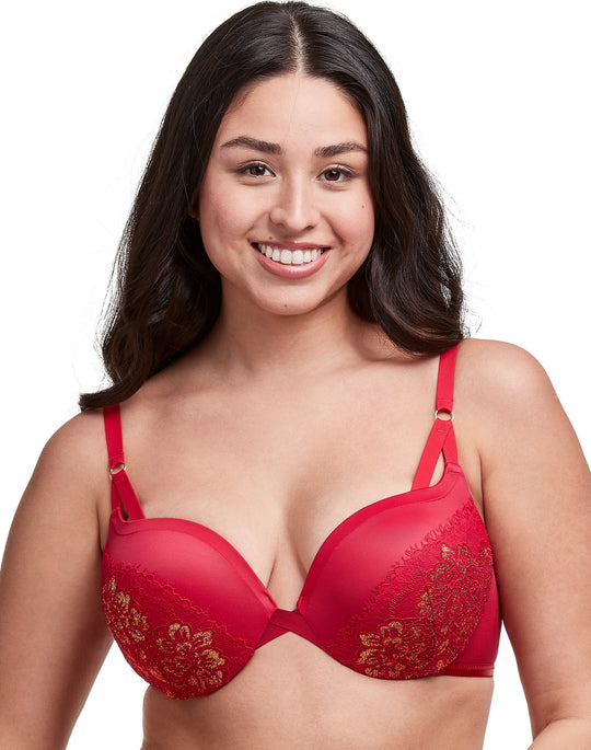 Maidenform Love the Lift™ Women`s Push Up & In Fishnet Demi Bra