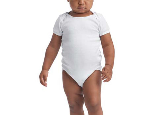Gildan Infant Softstyle One Piece, 6/12, White