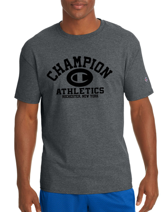 Champion Mens Graphic Short Sleeve Jersey Tee