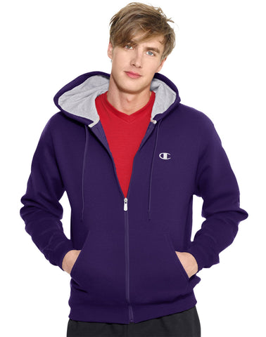 Champion Men's Eco Fleece Full-Zip Hoodie