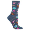 Hot Sox Womens Baking Crew Socks