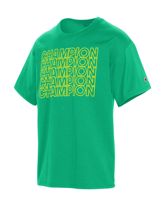Champion Mens Classic Short-Sleeve Jersey Tee