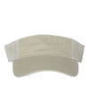 Sportsman Pigment-Dyed Trucker Visor, One Size, Stone/Stone