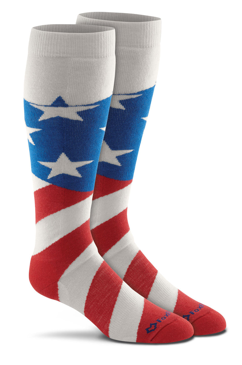 Fox River Adult Star Spangled Lightweight Over-the-Calf Sock