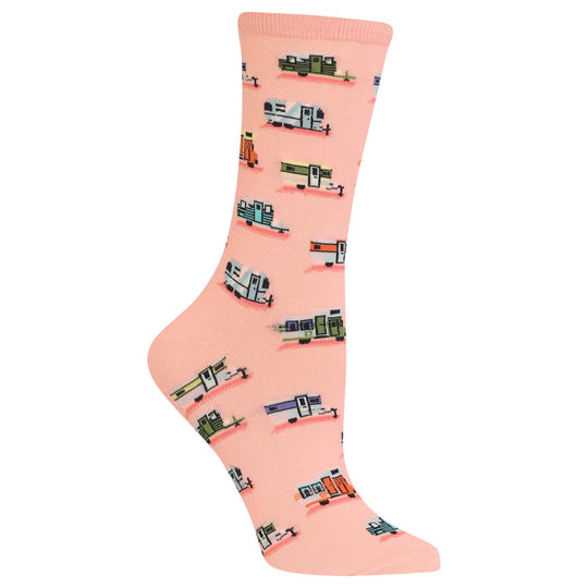 Hot Sox Womens Campers Crew Socks