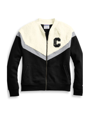 Champion Womens Heritage Sherpa Bomber Jacket