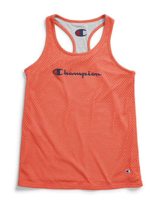 Champion Womens Reversible Mesh To Jersey Tank