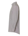 Van Heusen Mens Yarn Dyed Mini Check Long Sleeve Shirt, XL, Black