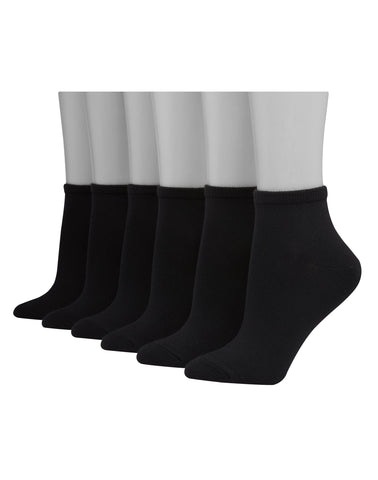 Hanes Women's ComfortSoft® Ankle Sock, 6-Pack