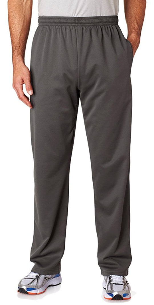Jerzees Mens Dri-Power Sport Open-Bottom Pocket Sweatpants