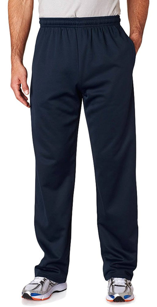 Jerzees Mens Dri-Power Sport Open-Bottom Pocket Sweatpants