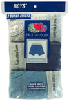 Fruit of the Loom Boys` 3-Pack Assorted Boxer Brief