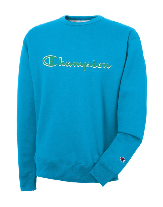 Champion Mens Powerblend Fleece Crew