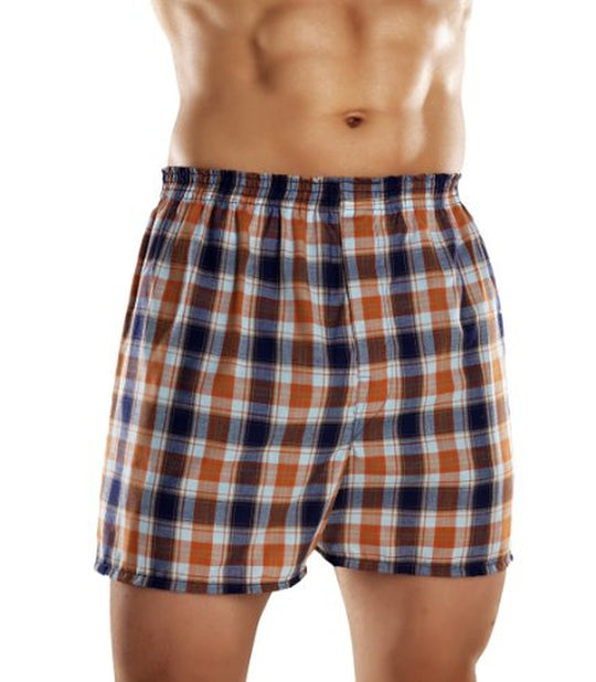 Fruit of the Loom Men`s 5pk Fashion Plaid Boxers